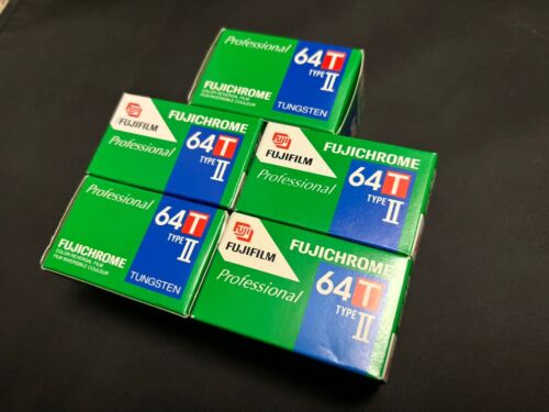 Fujichrome 64T II Rare Film RTPII 35mm (5) Rolls Cold Stored Lot #2 - Picture 1 of 4