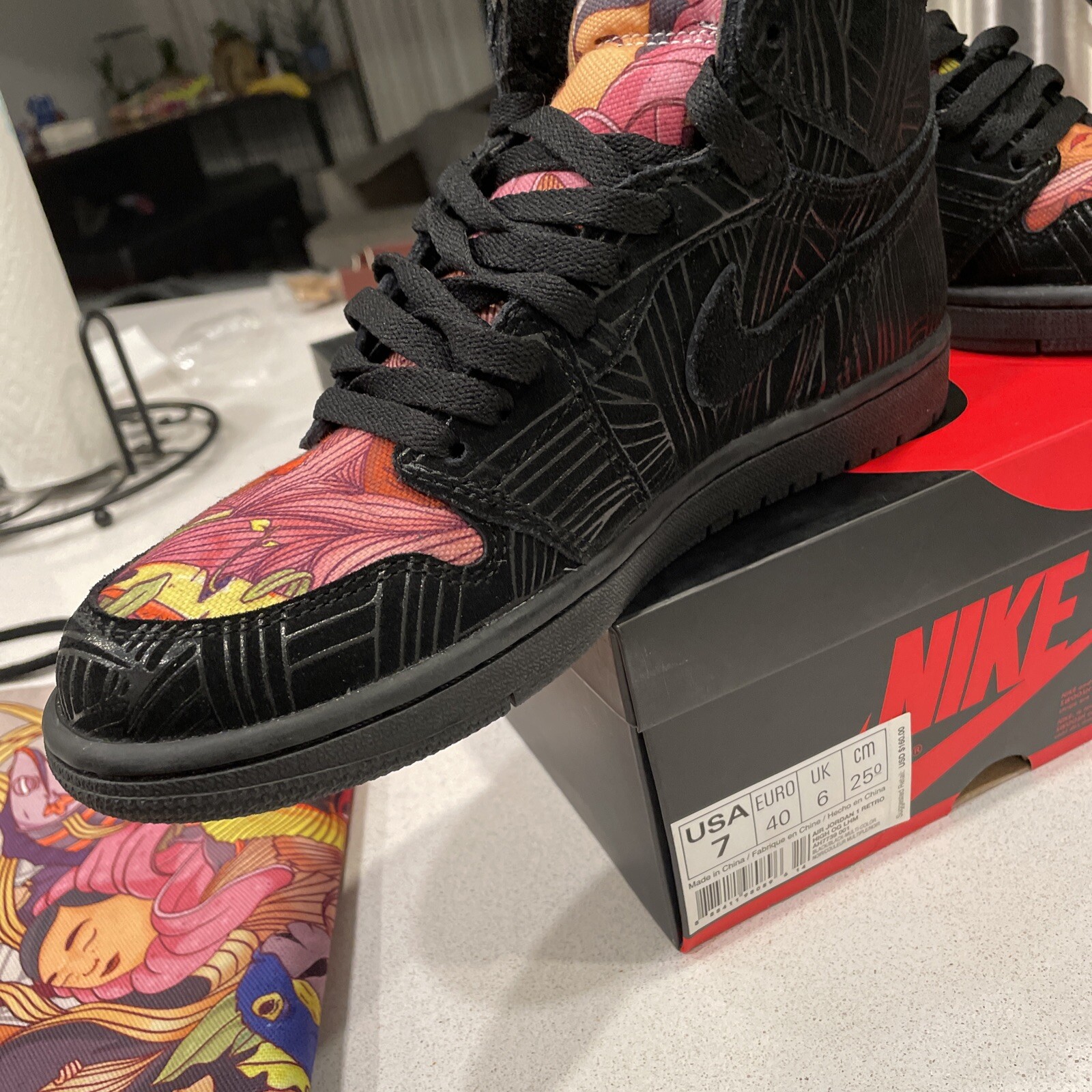 Size 7 - Jordan 1 Retro High x Pomb Los Primeros 2017 | eBay