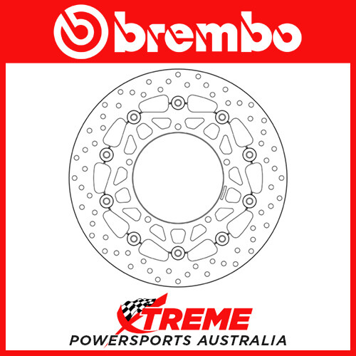 Yamaha YZF R6 2017 and up Floating Front Brake Disc Rotor Brembo