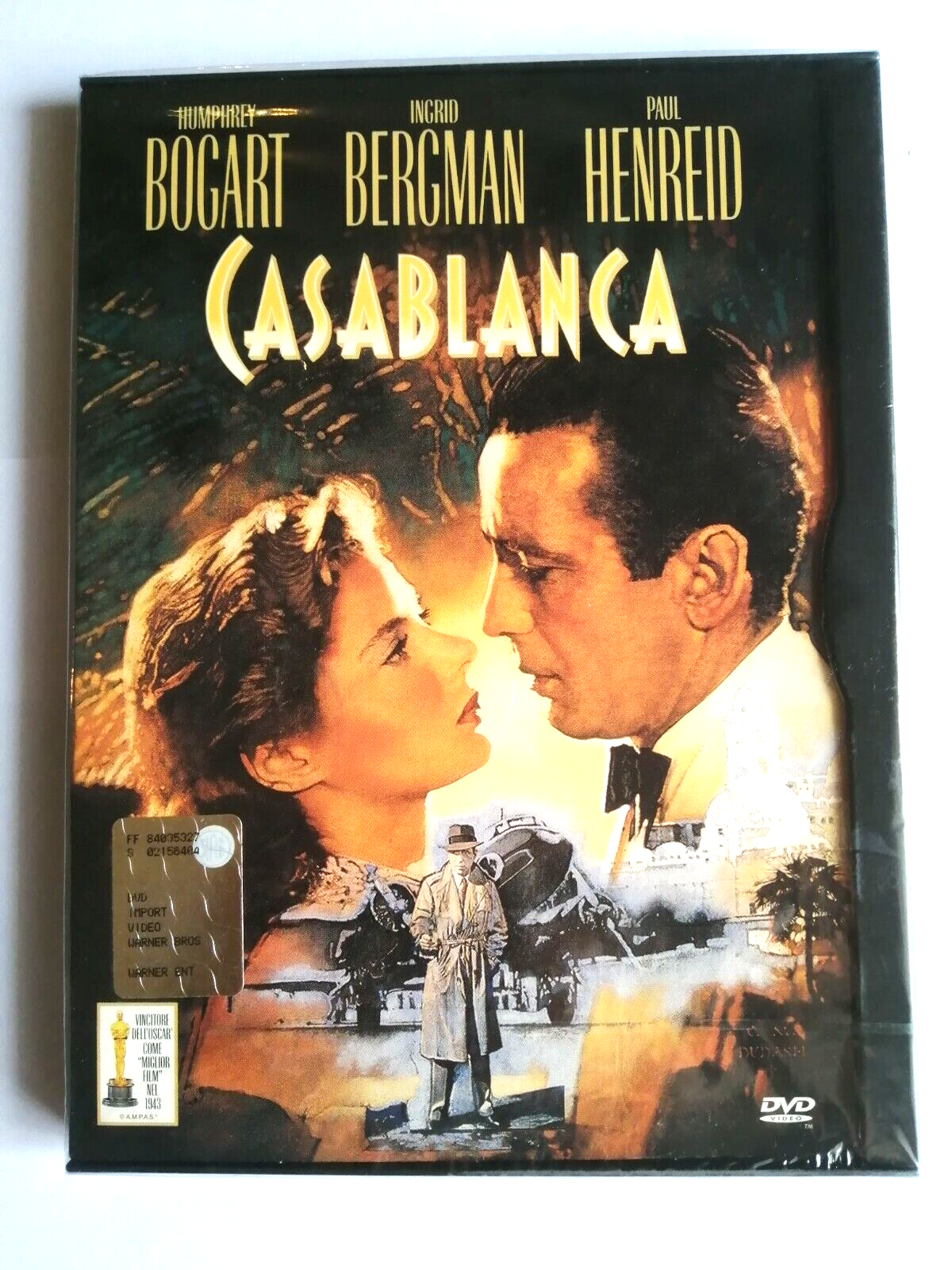 CASABLANCA DVD SNAPPER NUOVO SIGILLATO Humphrey Bogart Ingrid Bergman