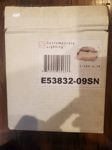 ET2 Lighting LED Piccolo 1 Light LED Flush/Wall Mount Satin Nickel - E53832-09SN - Picture 2 of 3