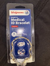 Medical ID Bracelet One Size Unisex  Customizable Stainless Steel L/XL