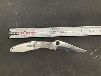 ナイフ 折り畳み スパイダルコ SPYDERCO POLICE GIN-1 S/S SER ポリス 