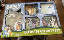 Bluey Playset Ultimate Activity Set 35 Pieces Case Felt Board Magnetic Puzzle