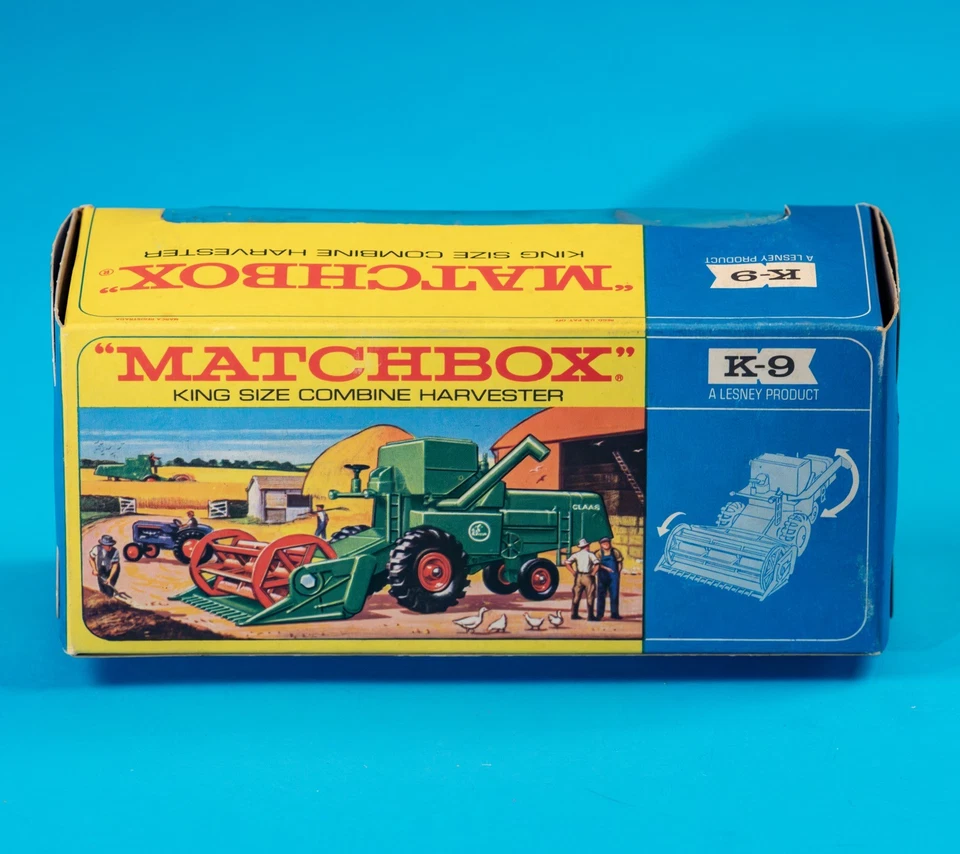 Matchbox Kings / K-9 B2 / Claas Combine Harvester / 1967 / Original Box / MIB - Image 3 of 4