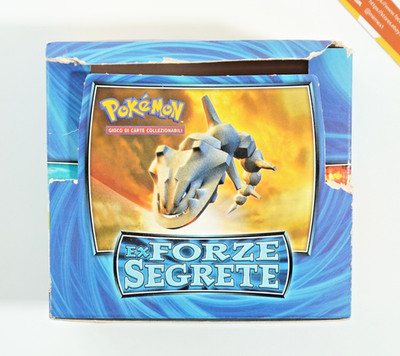 Pokemon Ex Secret Forces Booster Box Leer Empty Inside 2006 Deutsch