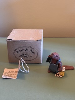 Peter Fagan Colour Box Annekabouke Bear & Me Beaver With Rabbit WF009.Boxed