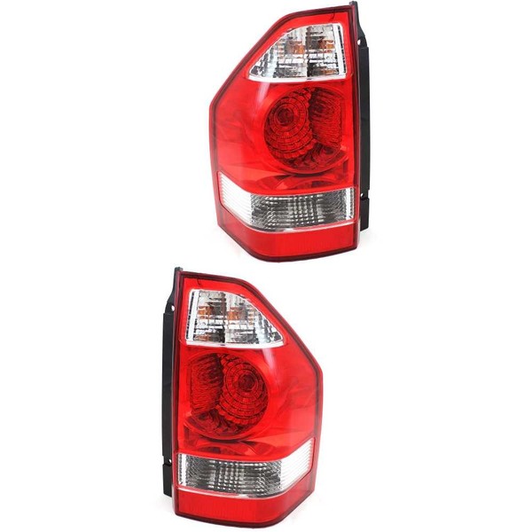 RüCkleuchten Heckleuchten Set Rot FüR Mitsubishi Pajero Klasseic V2_W-image