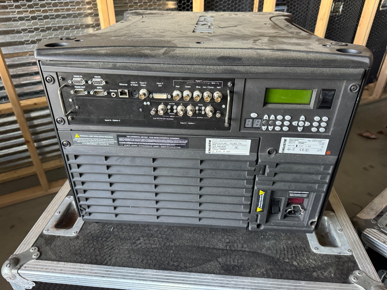 Christie Roadster HD12K Projector 3 Chip DLP 12K Lumens Large Format Projector