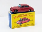 Matchbox Lesney 65b Jaguar 3.4 Litre In Dark Red BPW - VNM/D Type Box