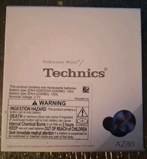Technics EAH-AZ80 Wireless Earbuds with Noise Cancelling Midnight Blue