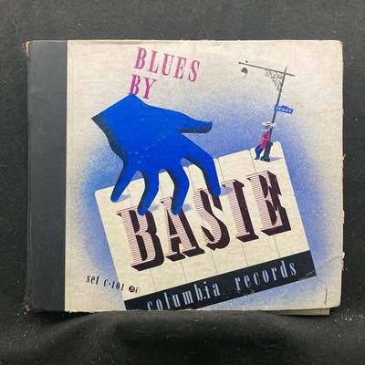 Blues By Basie by Count Basie (Columbia C-101) Four 10'' Set with Storage Book