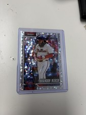 2026 Topps Series 1 - Brandon Marsh #335 Silver Crackle Foil