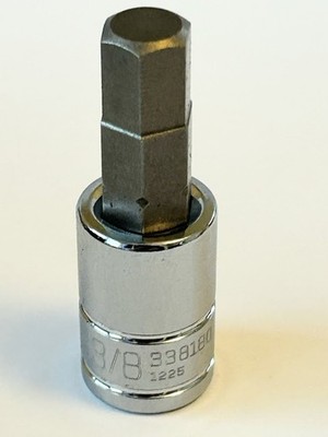 Kobalt H 3/8'' x 3/8'' Dr Hex Bit Socket 338180 Free USA Shipping