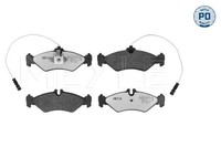 Meyle Bremsbelagsatz, Scheibenbremse MEYLE-PD: Advanced Perform 025 216 2117/PD