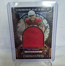 Panini 2022 Obsidian Unbreakable Trey McBride #UM-TMB /125 RC MEM Cardinals