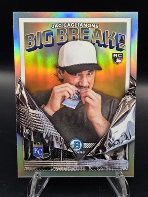 2026 Bowman Chrome - Big Breaks - Jac Caglianone Rookie RC #BB-11 Royals QTY!!