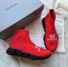 Balenciaga Speed Runner Red for sale | eBay