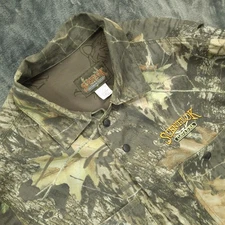 Vintage ScentLok Savanna Hunting Coveralls Mens XL Mossy Oak Break-Up Camo 00s