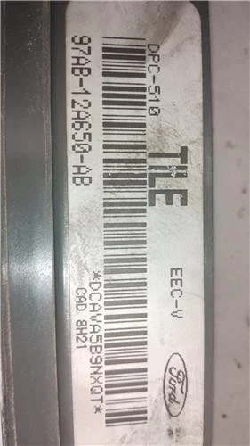 97AB-12A650-AB CENTRALINA MOTORE / 34918 PER FORD ESCORT BERL./TURNIER 1995-> - Immagine 2 di 3