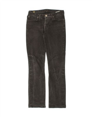 LEE Damen Marlin Bootcut Jeans W29 L31 schwarz Baumwolle CG16