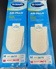 Dr. Scholl's Air-Pillo Insoles 8 Total 2 Packs Ultra Soft Cushioning Trim to Fit