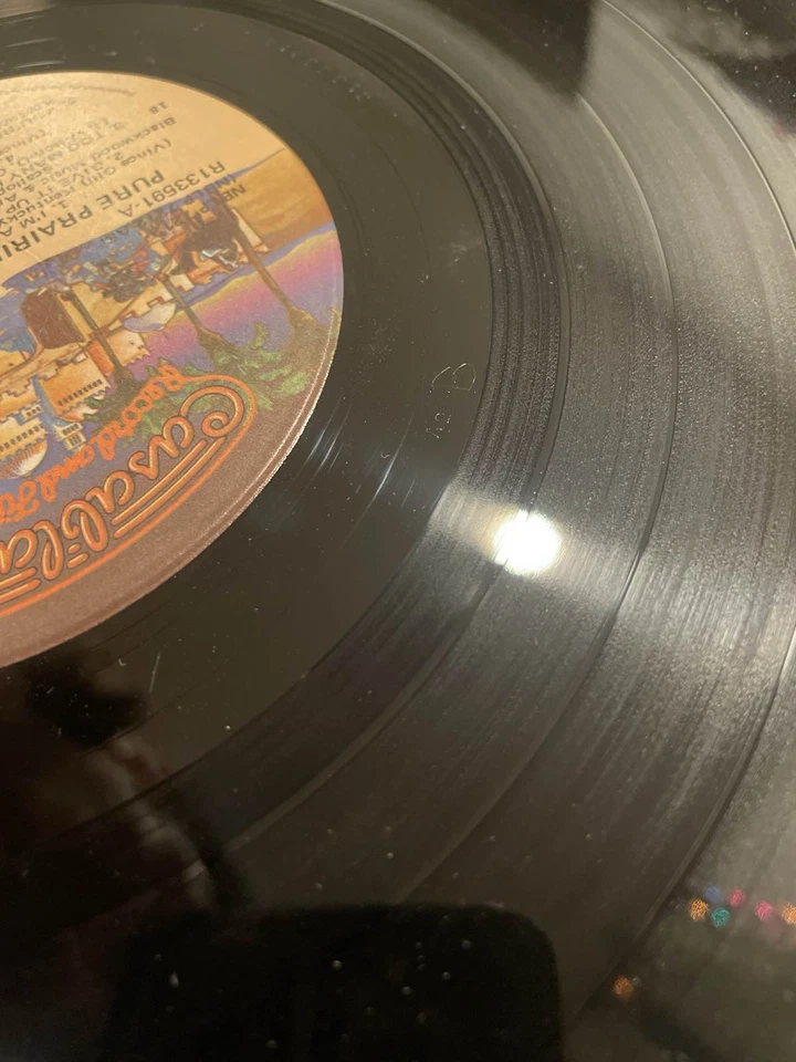 Pure Prairie League Firin' Up LP 1980 Casablanca Country Rock Vinyl Foto 4 de 4