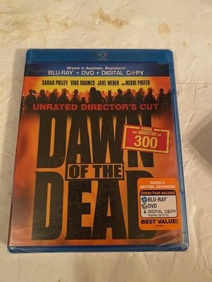 Dawn of the Dead Blu-ray/DVD, 2011, 2-Disc Set, Unrated Directors Cut NEW SEALED