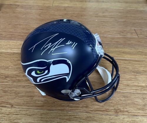 Percy Harvin Full Size Replica Seahawks Autograph Helmet - PSA Authentic