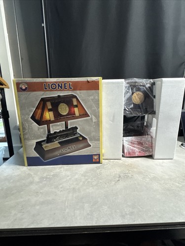 Lámpara de mesa de tren animada Lionel Hudson 700E iluminación de ferrocarril de escritorio