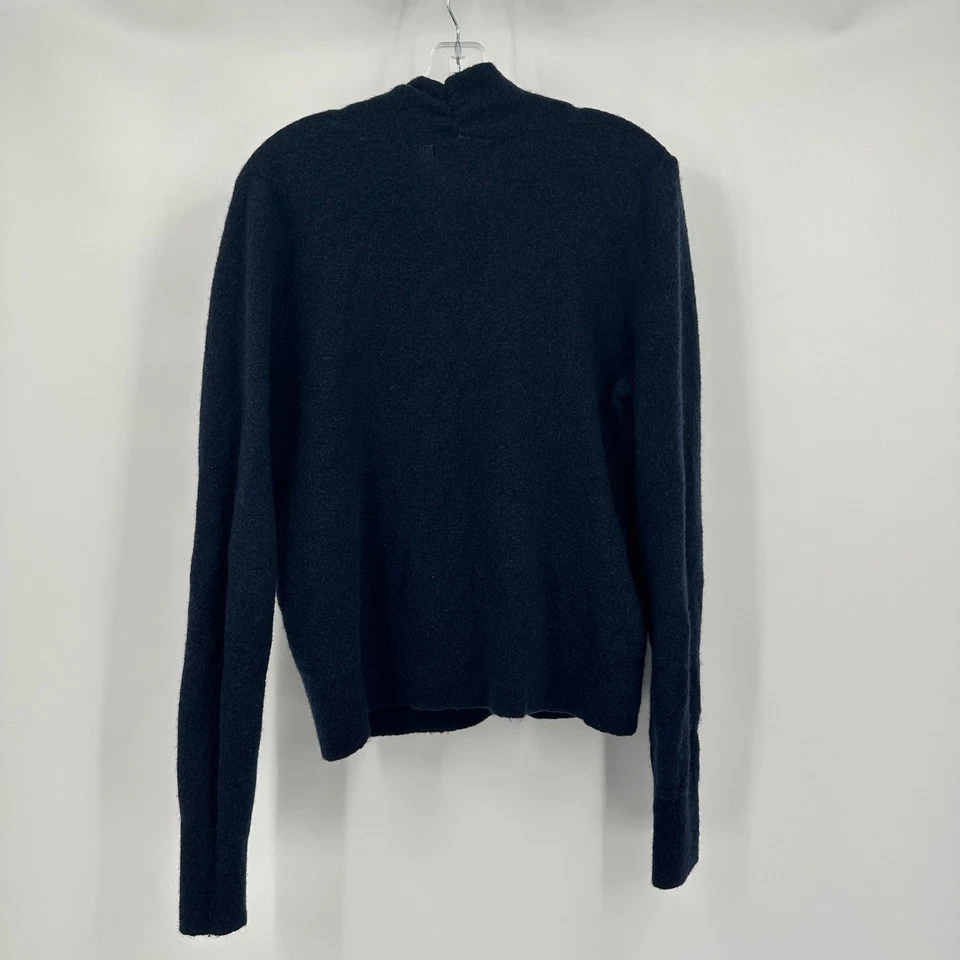 Suéter de lana Banana Republic para mujer talla L azul marino minimalista clásico herencia Foto 2 de 4