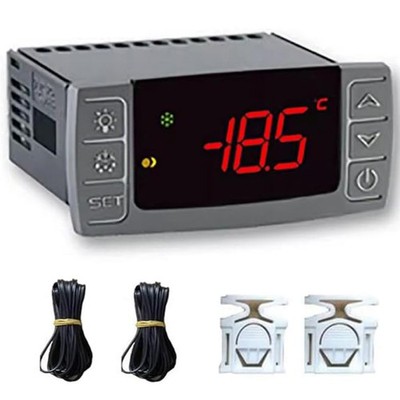 Dixell XR40CX-4N1F1 110V Digital Thermostat Controller Compressor Defrost Probes