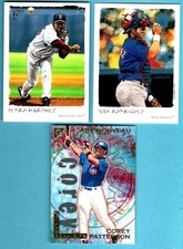2002 /2000 TOPPS GALLERY Veteran Variation  & Exhibits Baseball 3 Card  Lot