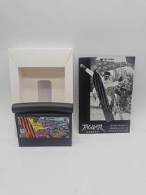 Val D&rsquo;Isere Skiing and Snowboarding manual Atari Jaguar CIB!