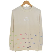 Kith Advisory Board Crystals L/S Tee Long Sleeve OffWhite Used
