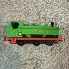 ERTL Thomas and Friends, Duck, Diecast Green Black Red Locomotive Number 8  — photo 3