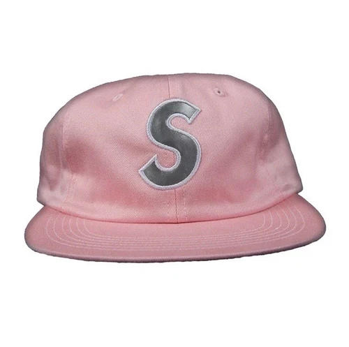Supreme 3M Reflective S Logo 6 panneaux (SS16) Rose (UTILISÉ) Regardez photos !