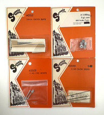 LOT OF 4-VINTAGE Sequoia Scale Models HO Scale Model Train Layout Accessories