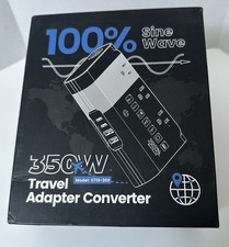 Travel Adapter 220V to 110V Power Voltage Converter, 7 IN 1
