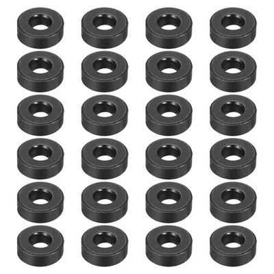 #ad 24 Pcs Carbon Steel Flat Washer Fits M10 x 26mm x 10mm Black Washer Fits $43.55