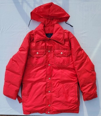 Vintage Down Fill Country USA Denver Unisex Medium Insulated Puffer Jacket Coat