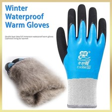 Winter Thermal Work Gloves Waterproof Anti-Slip Safety Gloves for Workers