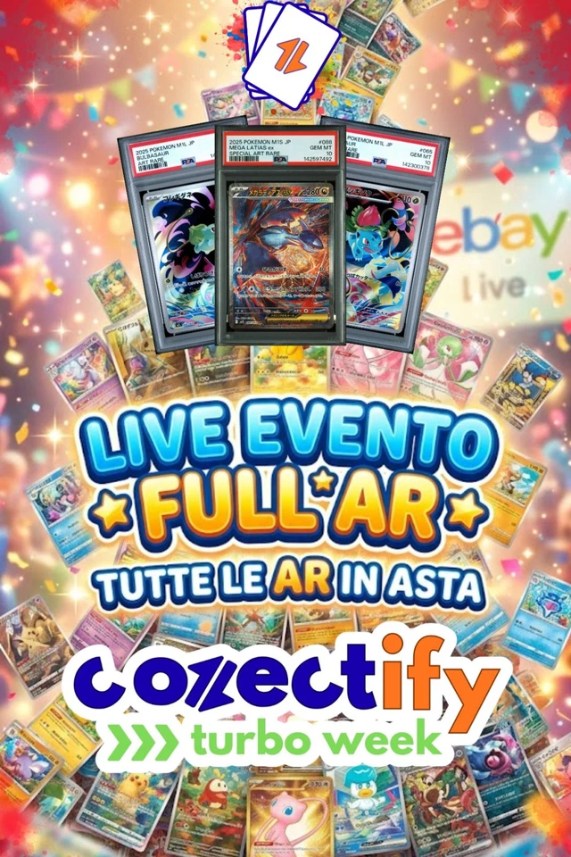 💥LIVE EVENTO FULL AR💥 TUTTE LE AR IN ASTA 1€! + BONUS SAR