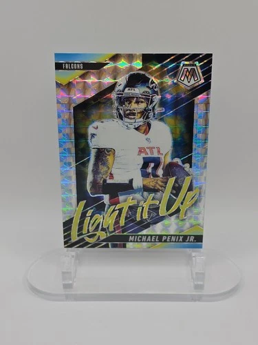 2025 Panini Mosaic - Light It Up Mosaic Michael Penix Jr. #25