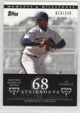 2007 Topps Moments & Milestones 73/150 Francisco Liriano #66 0t2
