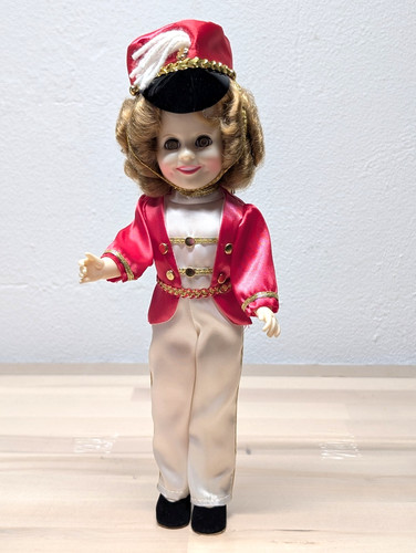 Shirley Temple Doll /Poor Little Rich Girl 11" Marching Band Outfit 1982 Vintage