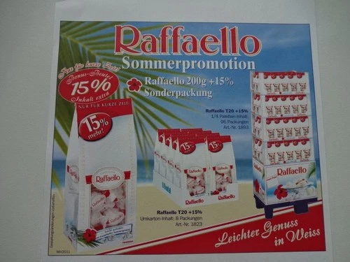 Advertising Ferrero 2002/Raffaello Summer Promotion-Art No.1823
