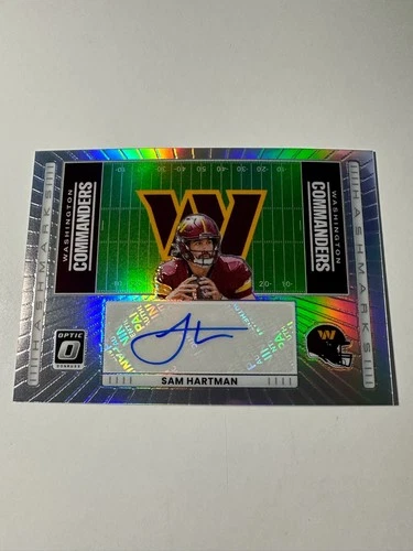 2025 Donruss Optic Sam Hartman Base (RAW)