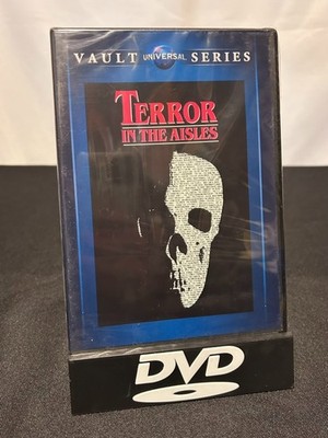 TERROR IN THE AISLES (1984, DVD   Universal Vault Series) NEW SEALED