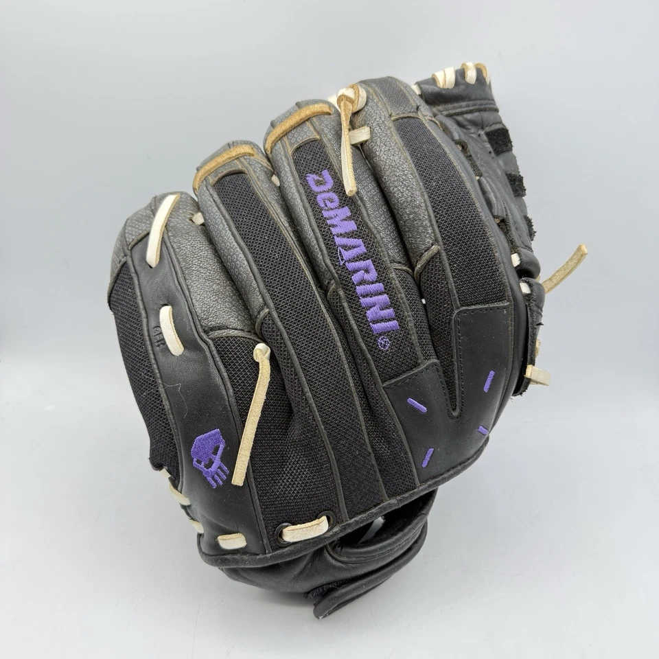 "Guante de béisbol softbol derecho Demarini Diablo Dark A0725 SA125FP 12,5""" Foto 2 de 4